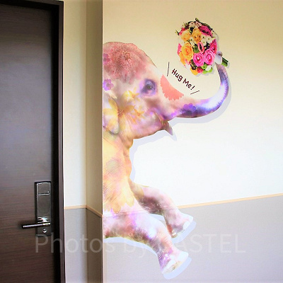 フォトジェニックな壁