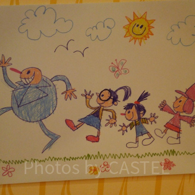 怪盗グルーと三姉妹の絵／USJ