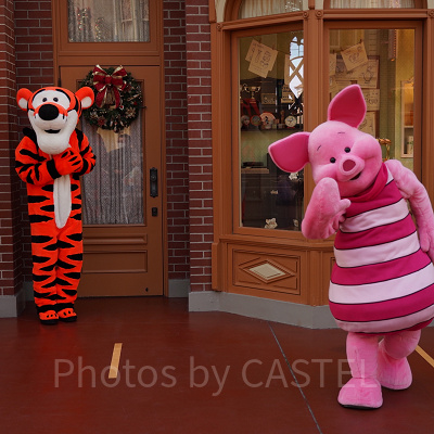 ピグレットとティガー