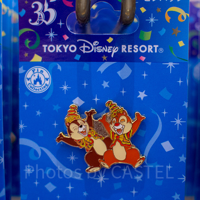 ピンバッジ（チップとデール）