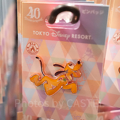 ピンバッジ＆タペストリー（ディズニー40周年グッズ