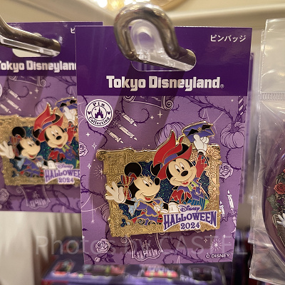 ピンバッジ （ディズニーハロウィングッズ2024）