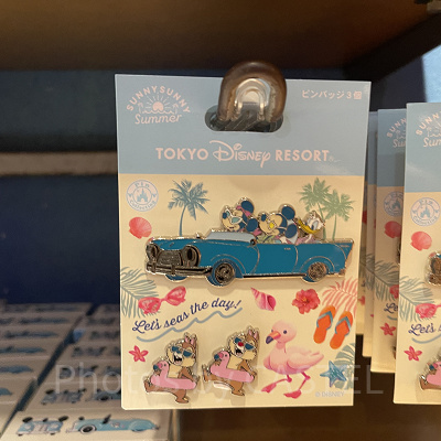ピンバッジセット(ディズニー夏グッズ2025SUNNY SUNNY Summer)