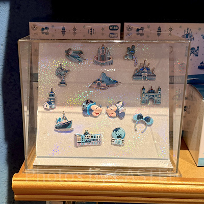 ピンバッジセット(ディズニーシー25周年グッズ)