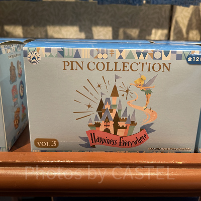 ピンバッジセット（ディズニーパークモチーフグッズ）
