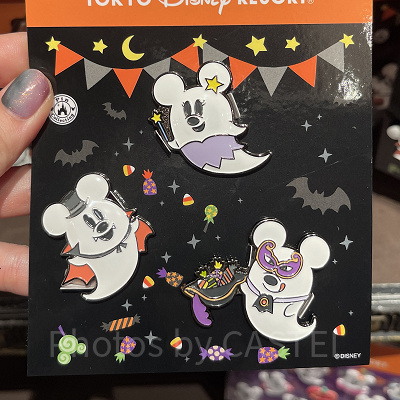 ディズニーハロウィングッズ2023：ピンバッジセット 2023年09月14日(木)発売