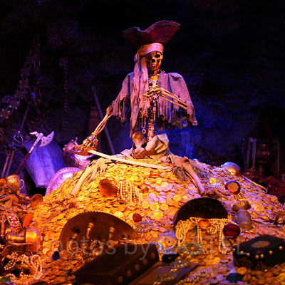 カリブの海賊（宝の山）