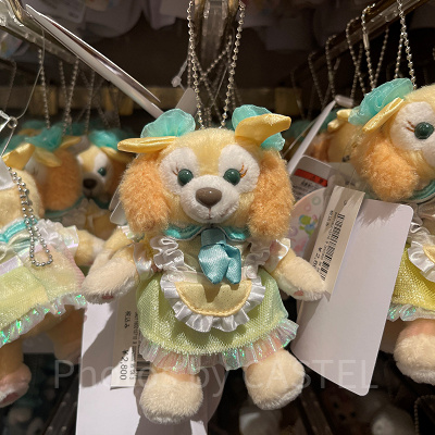 ぬいぐるみバッジ(ダッフィー20周年カラフルハピネスグッズ)