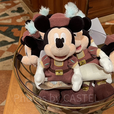 ぬいぐるみバッジ（ホテルミラコスタ）