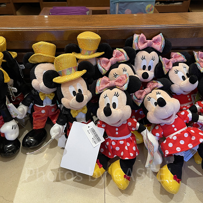 ぬいぐるみバッジ（ミッキー）