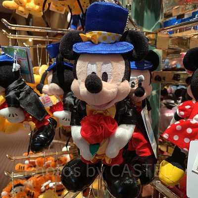 ぬいぐるみバッジ（ミッキー）