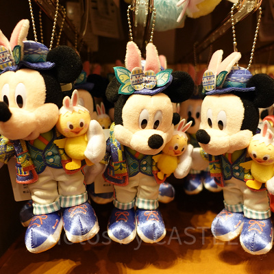 ぬいぐるみバッジ（ミッキー）