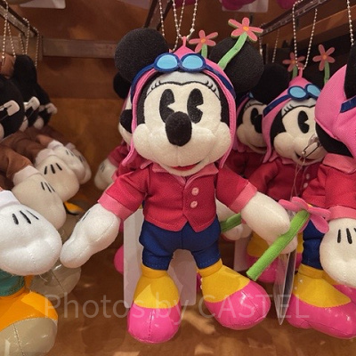 ぬいぐるみバッジ（ミニー）