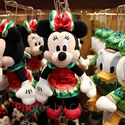 ぬいぐるみバッジ（ミニー）