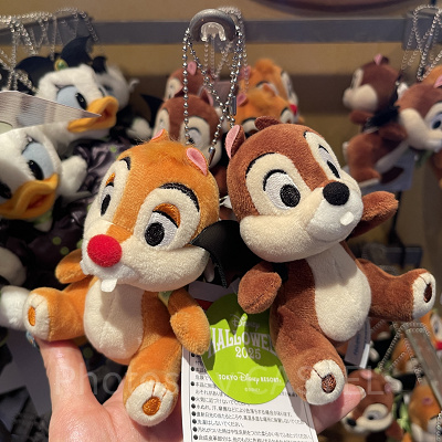 ぬいぐるみバッジセット(ディズニーハロウィングッズ2025)