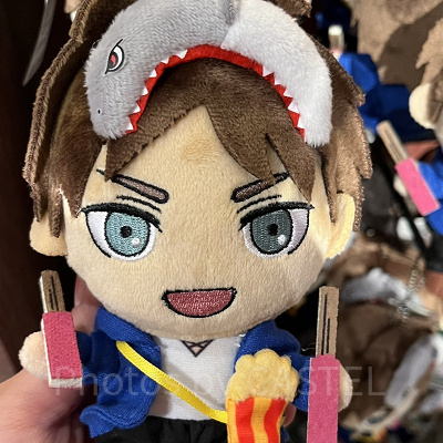 ぬいぐるみキーチェーン（エレン）〔USJ×進撃の巨人〕