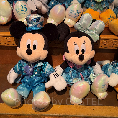 ミニーぬいぐるみ(ディズニーシー25周年グッズ)