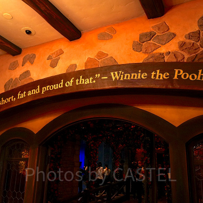 プーさんコーナーの内装