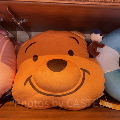 プーさんの顔クッション