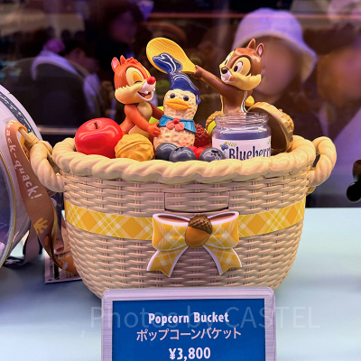 ポップコーン、バケット付き