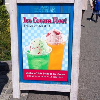 大人気のアイスクリームフロート