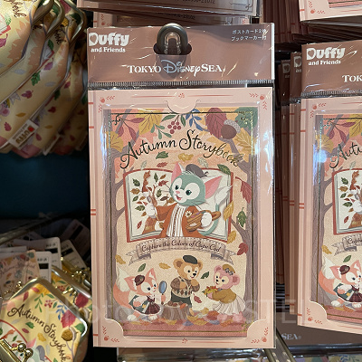 ディズニーポストカード　ダッフィーフレンズ　まとめ売り② ダッフィー ポストカードセット ダッフィーのフレンドシップ