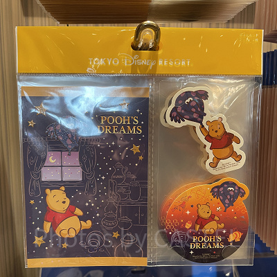 ポストカード＆ステッカー（POOH'S DREAMSグッズ）