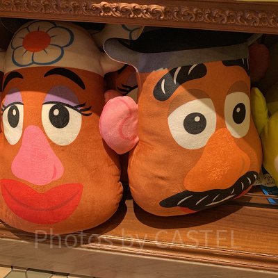 ポテトヘッドのフェイスクッション