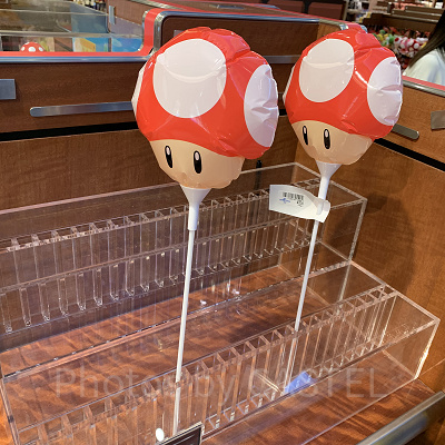 パワーアップキノコの手持ちバルーン