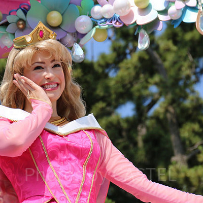 オーロラ姫はやっぱりピンクが‘似合いますよね！