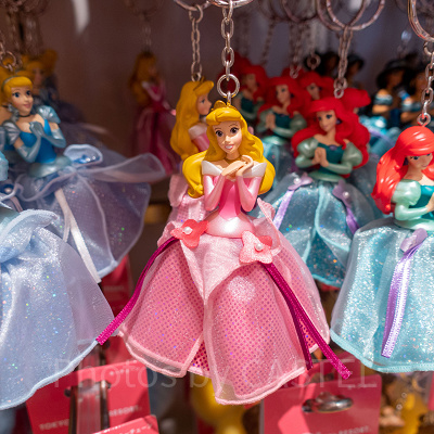 オーロラ姫フィギュアキーホルダー