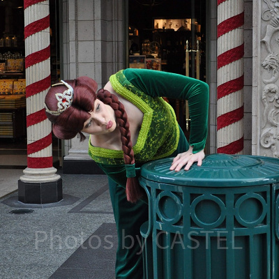 探し物中のフィオナ姫