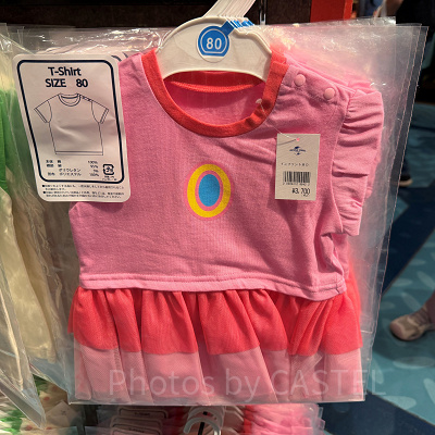 ピーチ姫のベビーTシャツ
