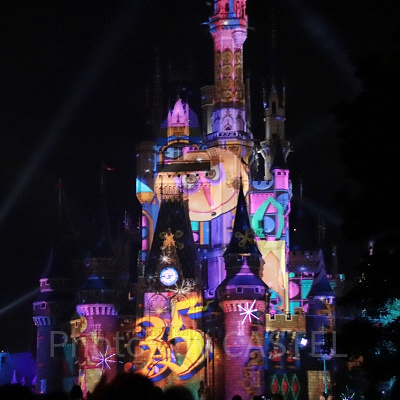 プロジェクションマッピング「Celebrate！Tokyo Disneyland」