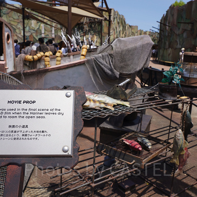 映画『ウォーターワールド』で使用された小道具