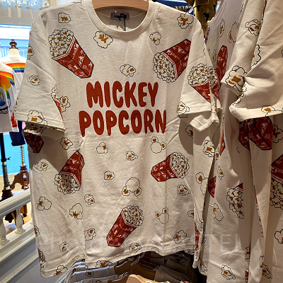 【PUNYUSコラボ】ミッキーポップコーンTシャツ