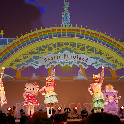 ピューロランドのショー（ミュークルドリーミーマーチ～集まれ☆ドリーミーメイト～）