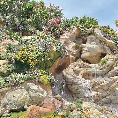 ラプンツェル、パスカルのロックワーク