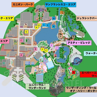 ランチにおすすめのUSJレストランマップ