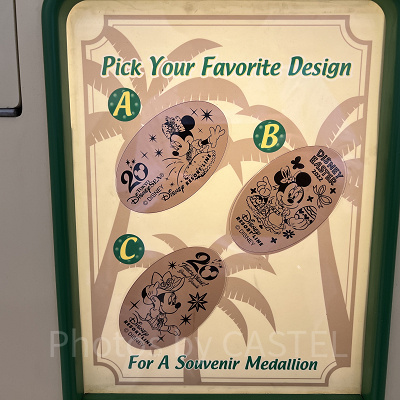 リゾートゲートウェイ・ステーションのスーベニアメダル(2022年6月)