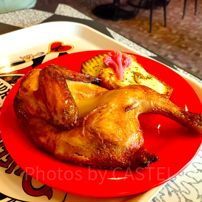 ディズニーランド食べ物：ローストチキン