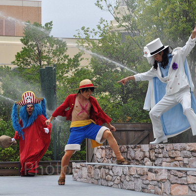 ロブ・ルッチとルフィの水バトル／ワンピースウォーターバトル