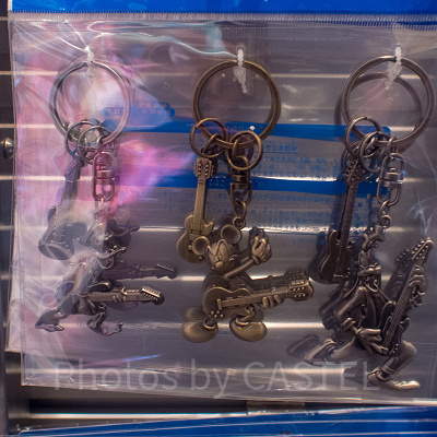 ロックバンド風キーホルダーセット