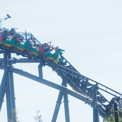 ジェットコースター「ザ・ドラゴン」