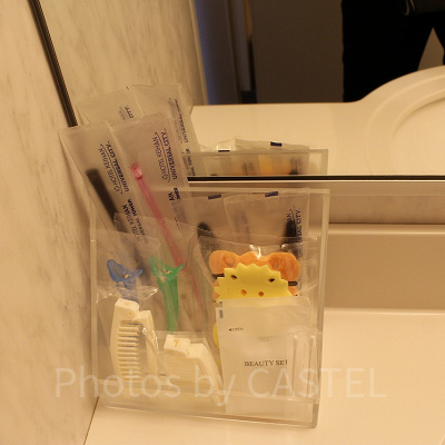 客室のバスルームアメニティー