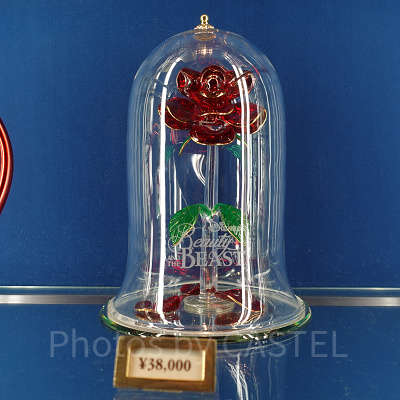 バラのガラスドーム（大）