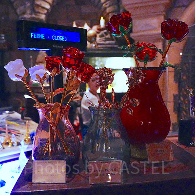 Merlin l'Enchanteurで販売されているバラの細工