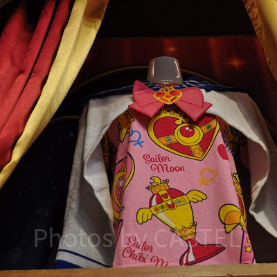 セーラームーンのフード付きタオル／USJ