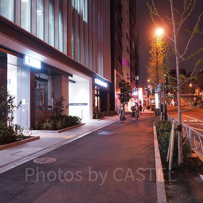 1番出口を出た直後の風景