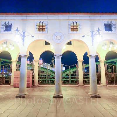 【シー編】雨ディズニーフォトスポット⑤メディテレーニ・アンハーバー：ポンテ・ヴェッキオ